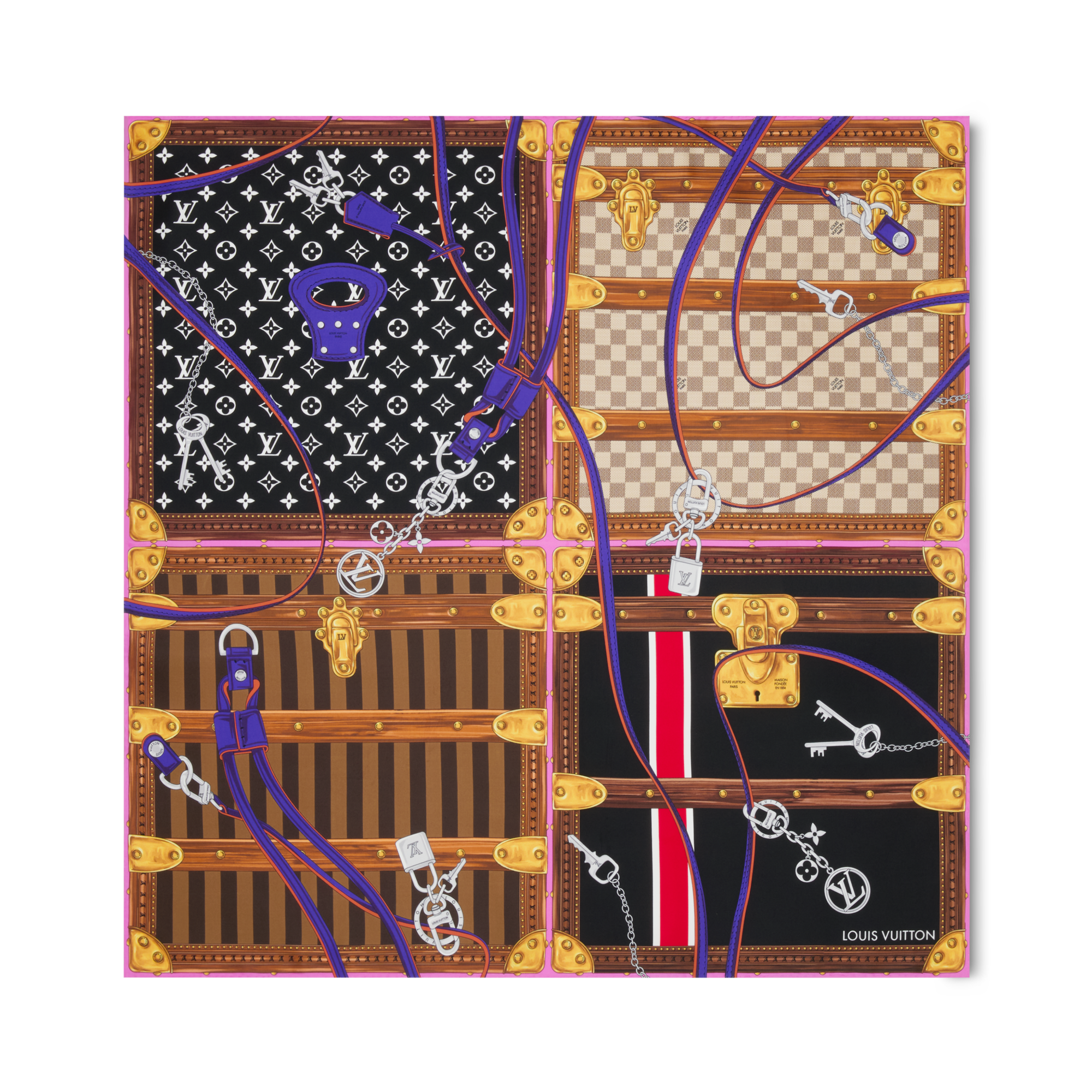 ルイヴィトン Louisvuitton M78203 シルクスカーフ ウィメンズ シルクスカーフ&バンドー - スカーフ｜ルイ・ヴィトン 公式